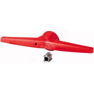K5AR            ,  Рукоять, прямой монтаж, под ось 14х14, красная - EATON