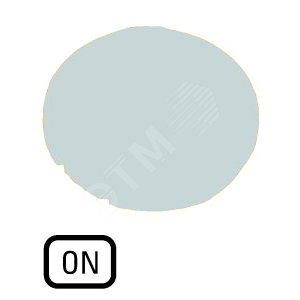 Линза в кнопки с подсветкой , плоская белая , ON,  M22-XDL-W-GB6 (218335) - EATON