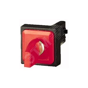 Переключатель с ключом, 2 положения , красный, без фиксации,  Q25S1-RT - EATON