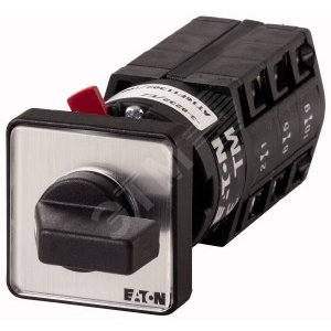 TM-3-8243/EZ,  Ступенчатый переключатель, 1P , Iu = 10A, 0-5 Пол. , 45 °,  30x30mm , переднее крепле - EATON
