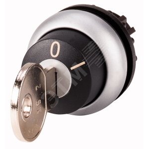 Управляющая головка с ключом, 2 положения, MS2 M22-WRS-MS2 - EATON