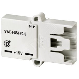 Соединительный элемент SWD, для подключения плоский-плоский кабель,  SWD4-8SFF2-5 - EATON