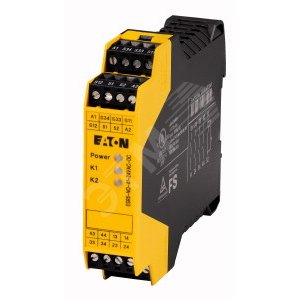 Реле безопасности одноканальное, 24 V DC, 24 V AC, 50/60 Hz,  ESR5-NO-41-24VAC-DC - EATON