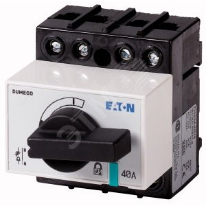 Выключатель-разъединитель Dumeco с рукоятью, 40А, 4Р,  DMM40/4 (1314057) - EATON
