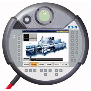 Панель , мобильный, 24VDC, 6,5 дюйма, TFT цветной , Ethernet, RS232 , ключи,  XVM-410-65TVB-1-11 - EATON