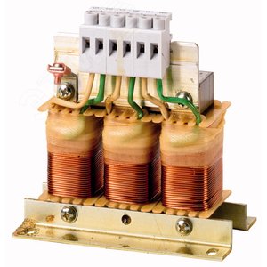 DX-LN3-016  Сетевой дроссель, 3p, 16A, 1.84 мГн, 550 В, 50/60 Гц - EATON
