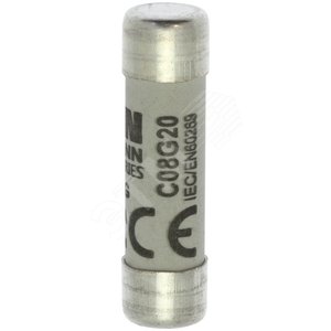 Предохранитель цилиндрический, 8 x 31 20A GG 400V AC - EATON