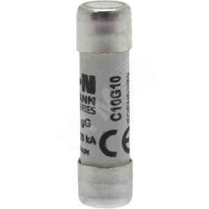 Предохранитель цилиндрический 10х38 10A GG 500В AC, C10G10 - EATON
