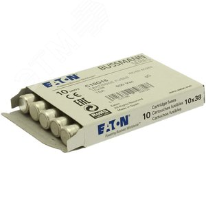 Предохранитель цилиндрический 10х38 16A GG 500В AC, C10G16 - EATON