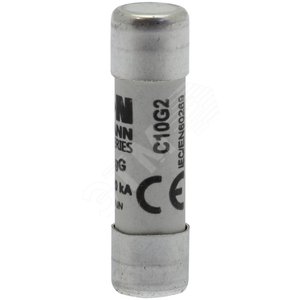 Предохранитель цилиндрический, GG 10,3X38 2A/индикация - EATON