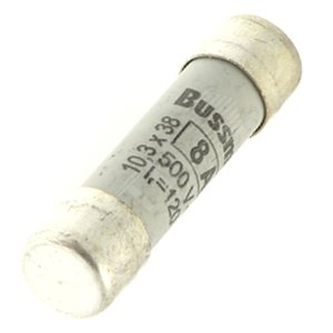 Предохранитель цилиндрический, GG 10,3X38 8A/индикация - EATON