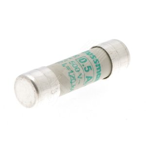 Предохранитель цилиндрический, 10x38 0.5A AM 500V AC (C10M0-5) - EATON