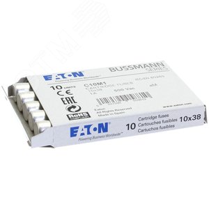 Предохранитель цилиндрический, AM 10,3X38 1A/индикация - EATON