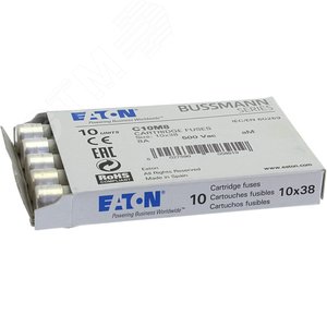 Предохранитель цилиндрический, 10 x 38 8A AM 500V AC - EATON