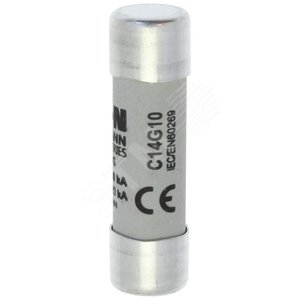 Предохранитель цилиндрический 14х51 10A GG 690В AC, C14G10 - EATON