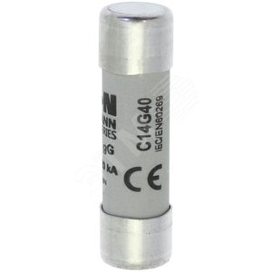 Предохранитель цилиндрический 14х51 40A GG 500В AC, C14G40 (C14G40) - EATON
