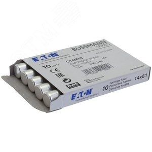 Предохранитель цилиндрический, AM 14,3X51 10A/боек - EATON