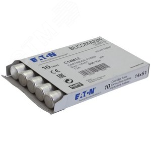 Предохранитель цилиндрический, AM 14,3X51 12A/индикация - EATON