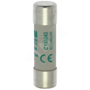 C14M40  Предохранитель цилиндрический, 14 x 51 40A AM 500V AC - EATON
