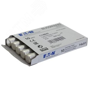 Предохранитель цилиндрический, AM 14,3X51 40A/боек (C14M40S) - EATON