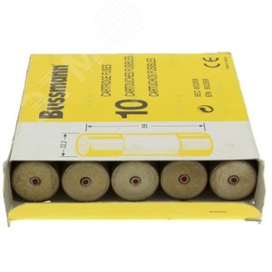 Предохранитель цилиндрический, GG 22,2X58 100A/индикация (C22G100I) - EATON