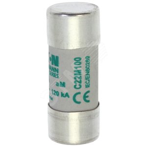 Предохранитель цилиндрический, AM 22,2X58 125A/индикация - EATON