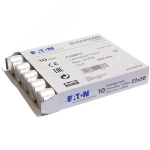 Предохранитель цилиндрический, AM 22,2X58 12A/боек - EATON