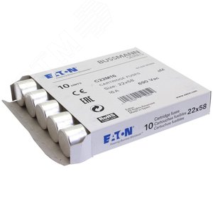 Предохранитель цилиндрический, 22 x 58 16A AM 690V AC - EATON