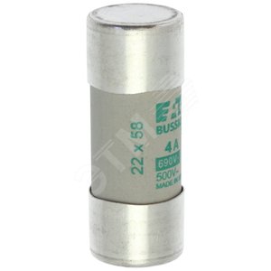 Предохранитель цилиндрический, 22 x 58 4A AM 690V AC - EATON
