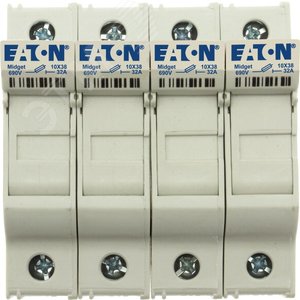 Держатель-разъединитель 10х38  4П, индикация (CHM4DIU) - EATON