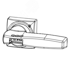 PDG2XHMDS Выносная рукоятка PDE, стандартная блокируемая - EATON