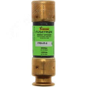 Предохранитель FUSETRON, 250В АС/125 В DC Time-delay, класс RK5 - EATON