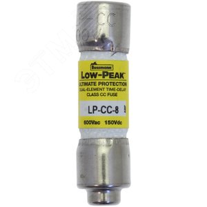 Предохранитель LOW PEAK 600 В АС/150 В DC, TIME DELAY класс CC - EATON