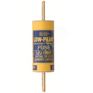 Предохранитель LOW PEAK 600 В АС/300 В DC, TIME DELAY класс J (LPJ-150SP) - EATON