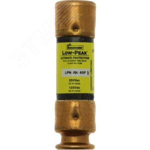Предохранитель LOW PEAK 250 В АС/250 В DC, TIME DELAY класс RK1 - EATON