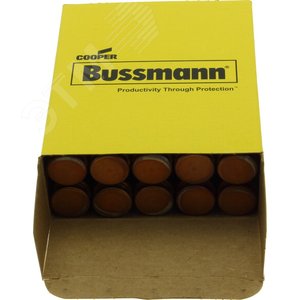 Предохранитель LOW PEAK 600 В АС/300 В DC, TIME DELAY класс RK1 (LPS-RK-10SP) - EATON
