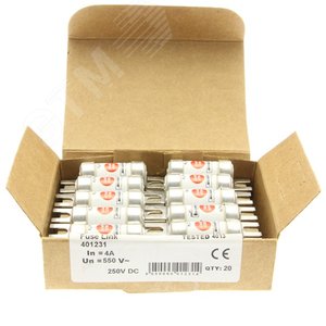 4А 550V AC BS88 gG Предохранитель (NIT4) - EATON