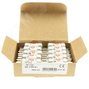 6А 550V AC BS88 gG Предохранитель - EATON