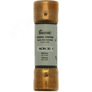 Предохранитель без токоограничения, 250 В АС/125 В DC, класс K5 - EATON