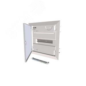KLV-12UPP-F,  Компактный щит, встраиваемое исполнение, 1 ряд, 12 модулей, стальная дверь - EATON