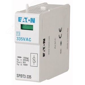Вставка для ограничителя перенапряжения, класс D SPDT3-335 (0000170486) - EATON