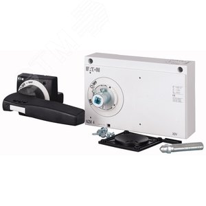 Поворотная ручка на дверь, цвет черный, ручка + привод + короткая ось, NZM4  NZM4-XTVD-0 - EATON