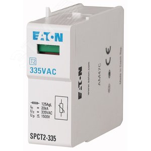 Вставка для ограничителя перенапряжения, класс С SPCT2-175 (0000167587) - EATON