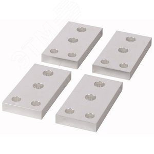 Соединительная шина, 2 отверстия, вертикальная, 4p, 1250A  NZM4-4-XKM2S-1250 - EATON