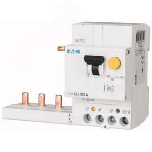 FIM-40/4/0,03-A Устройство защитного отключения, 40А, 30мА, 4 полюса - EATON