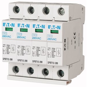 Комплект разрядников класс B+С, 4 полюса - EATON
