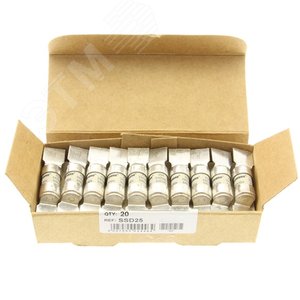 25A 240V AC Промышленный Предохранитель (SSD25) - EATON