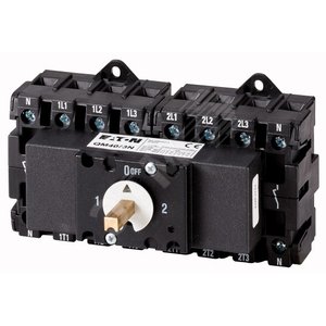 QM40/3N         ,  Выключатель-разъединитель перекидной I-0-II, 2x4P, 40A - EATON