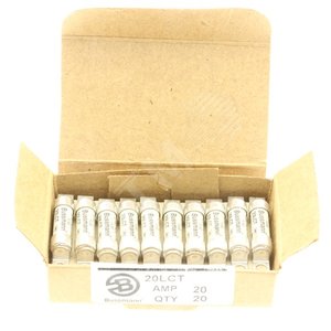 20LCT  Быстрый предохранитель, британский стандарт, 20А - EATON