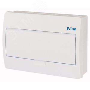 BC-O-1/12-TW-ECO  Щит компактный навесного исполнения, 1ряд, 12 модулей, белая дверь, пластик - EATON